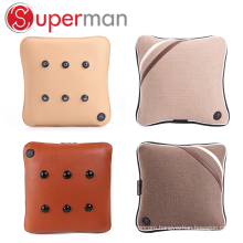 PU leather & fabric material	rechargeable battery online shopping india wireless massage vibro fit slimming chusion